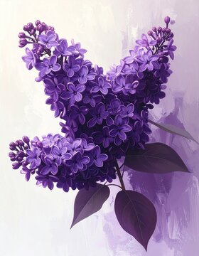 Dunkellila Flieder &ndash; kr&auml;ftige Farbtiefe