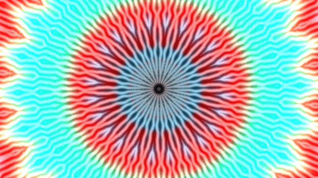 Vibrant abstract animation for web landing page background with circular patterns on desktop wallpaper