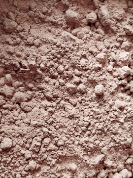 Textura de polvo de cacao puro con peque&ntilde;os grumos naturales