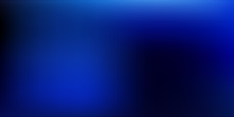Obraz premium Rich Deep Blue Gradient Grainy Background. Textured blue gradient abstraction backdrop. Dark blue color abstract background with noise texture.