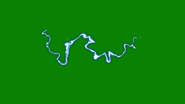 Flash FX explosion energy animation, hand drawn neon electric boom bursts, cartoon lightning thunder storm sparks, glowing sparkle elements, 2D animated overlay on green screen alpha background 4k