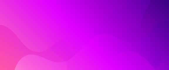 Vibrant Magenta and Purple Fluid Gradient. A modern abstract vector background featuring smooth, overlapping organic waves in neon pink and deep violet. Ideal for trendy branding and app design.