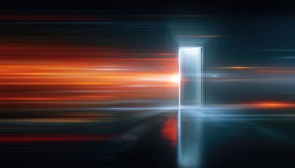 Cutting-Edge Technology: Revolutionary Key Door Opener For High-Speed Communication And Efficient Product Launching In The Abstract, Hi-Tech Innovations Industry.