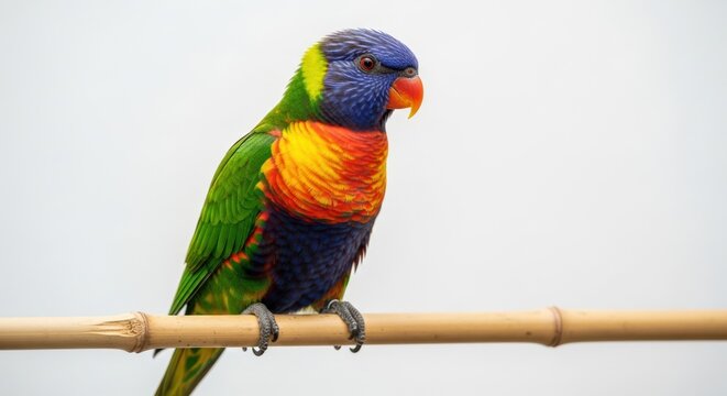 Rainbow Lorikeet Perched