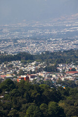 aerial view of the city of barcelona spain