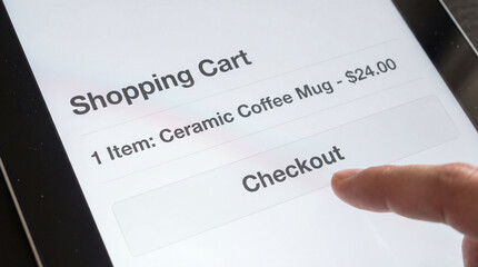 Transaction confirmation in Shopping Cart