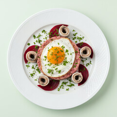 Bright Commercial Image of Traditional German Labskaus