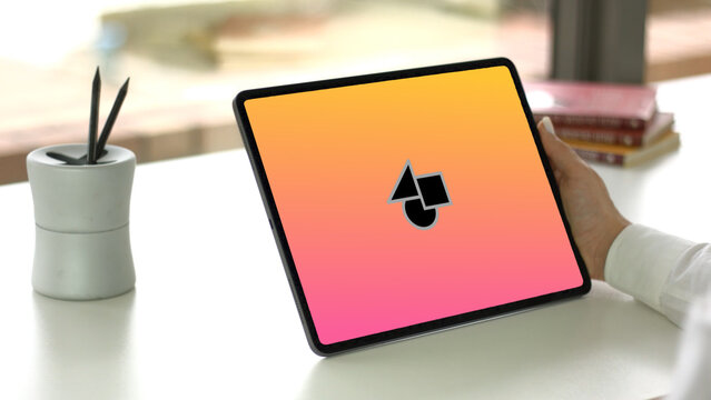 Tablet 4 Dolly &ndash; High Detail Touchscreen Device Presentation, Modern Screen Animation, Website and App UI UX Interface Showcase Template