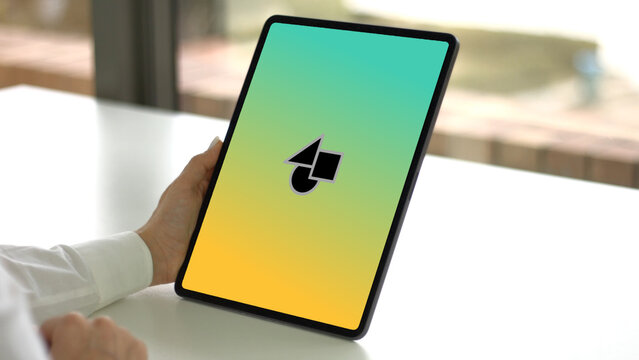 Tablet 22 Dolly &ndash; High Detail Touchscreen Device Presentation, Modern Screen Animation, Website and App UI UX Interface Showcase Template