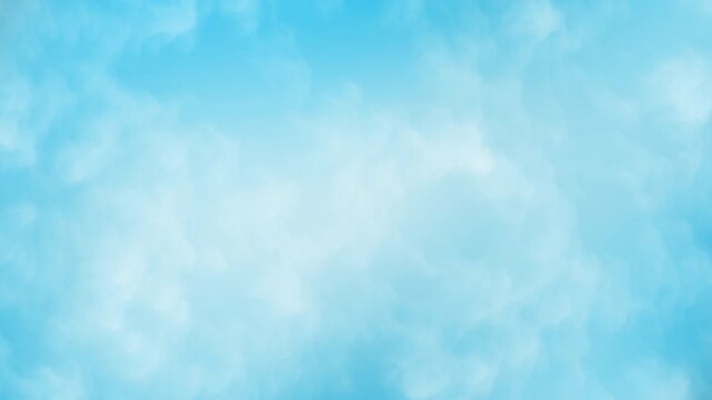 Abstract blue gradient background with soft shades resembling a clear sky or light mist