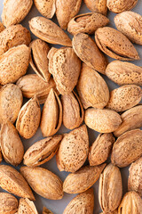 Obraz premium Close up of almonds