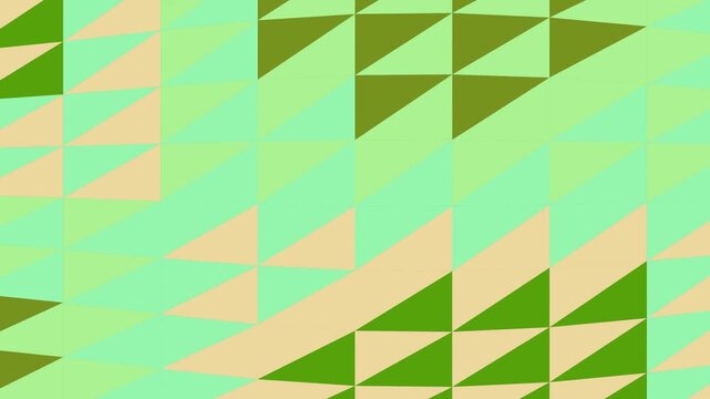 Chevron pattern animation with motion design elements in a seamless loop, featuring Adobe After Effects, green hues and abstract shapes