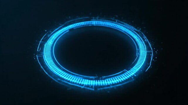 Circular Motion Loading Animation in High-Definition VIDEO Content