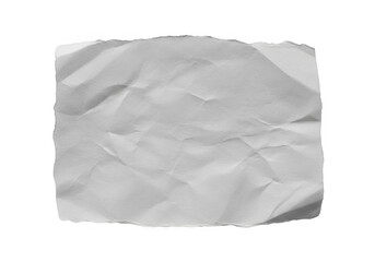 Obraz premium Crumpled white paper laying on a plain surface with soft lighting