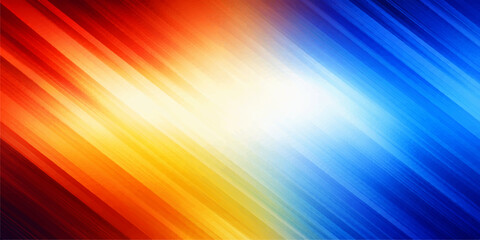 Obraz premium An abstract colorful vector background featuring a bright rainbow gradient with wave lines and a motion blur texture creates a vibrant light pattern for an artistic wallpaper backdrop