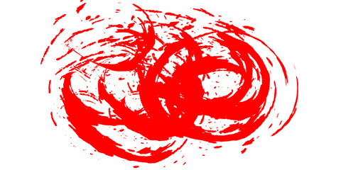 red watercolor brush painting splash splatter grunge graphic element blood splash vector