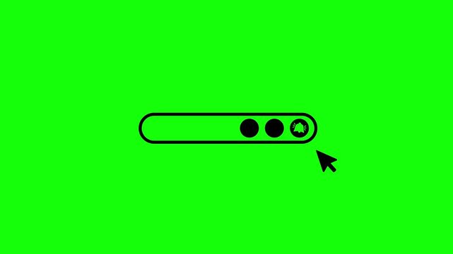 pop up subscribe button. clicking like, share and bell icon.