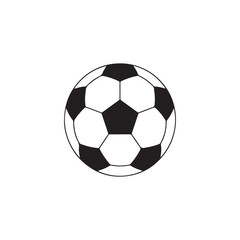 Fototapeta premium soccer ball on white background