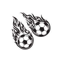 Obraz premium soccer ball vector illustration