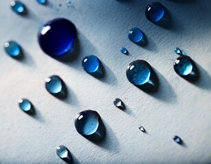 ink droplets blurring on wet paper