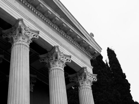 Zappeion Hall Neoclassical Landmark in Athens Greece