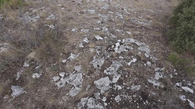 Revealing orbaneja del castillo town in burgos canyon
