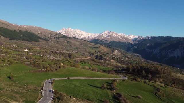 Albania 4K. Mount Korab Sorroundings. Road Trip. Off the Beaten Path Area Mountains