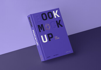 Perspective Book Cover Mockup