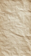 Fototapeta premium Crumpled Brown Paper Texture Background