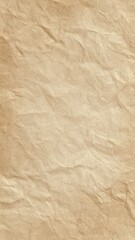 Obraz premium Vintage Crumpled Brown Paper Texture Background