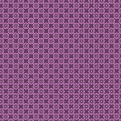 Seamless pattern of pink flowers on a purple background texture