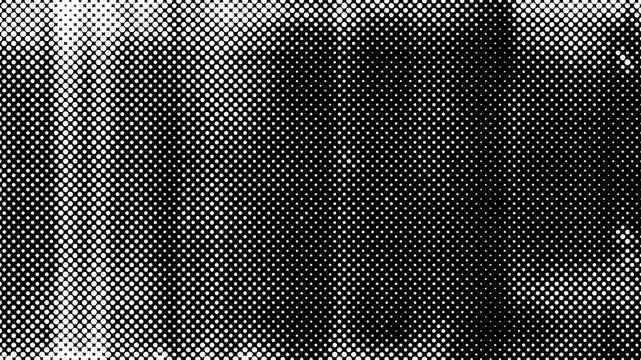 Abstract stop motion graphic with grunge halftone dot overlay for creative backgrounds	