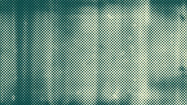 An abstract halftone grunge texture motion graphic background design.