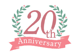 月桂樹のかわいい20周年アイコン