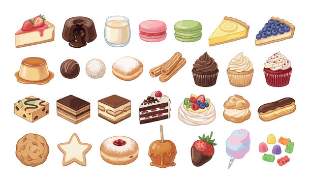 A delightful assortment of sweet treats and desserts, perfect for any occasion