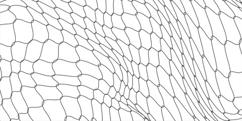 Curved net pattern. Seamless design for sportswear or equipment like soccer goals, volleyball nets, basketball hoops, hockey nets, and athletic gea © Hasanah