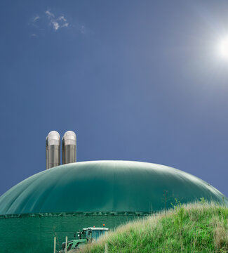 Biogas for district heating networks