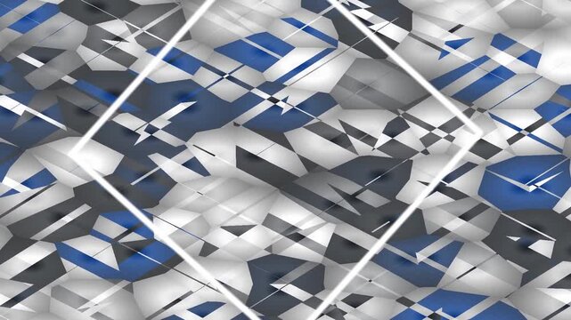 Abstract blue gray geometric pattern