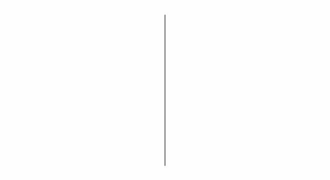 single vertical line isolated