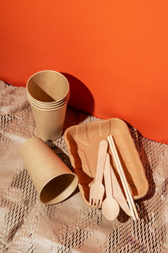 Eco-friendly disposable tableware and utensils