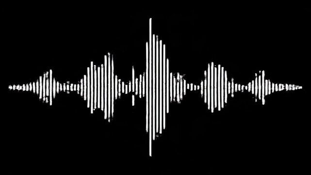 A clean, white line graphic on a black background evokes simplicity and elegance, useful for section breaks, design elements, or subtle visual accents