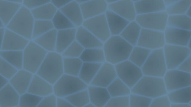 Abstract blue geometric pattern background animation