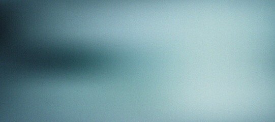 Obraz premium Cool teal gradient background with soft blue gray tones and smooth light glow