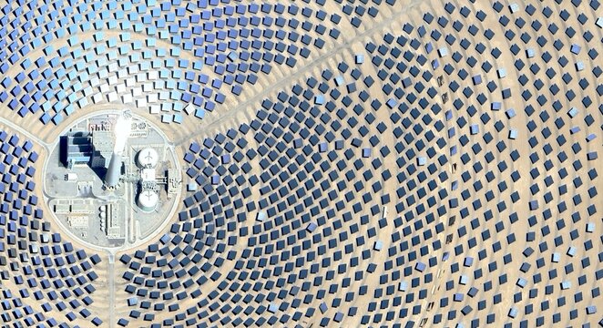 Huanghe Hainan Solar Park China Satellite View