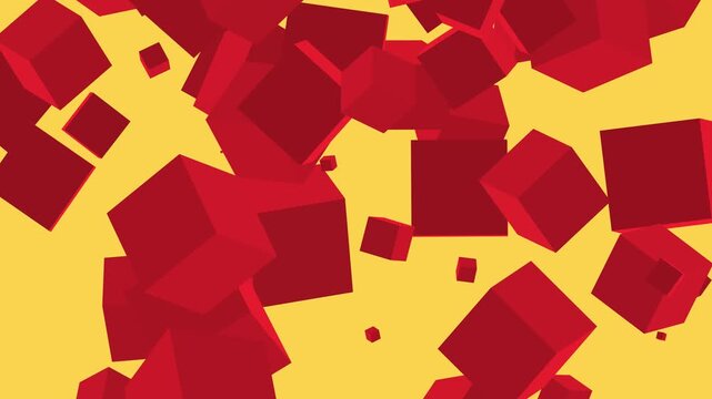 4K Motion Graphics 3D Shapes Background Video | Dynamic Abstract 3D Geometry Animation 4K | Colorful Three-Dimensional Shapes Motion Graphics | Modern 3D Shapes Animated Backdrop Video 4K | Creative