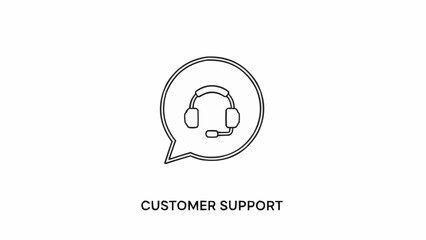 Obraz premium Customer support service help desk.
