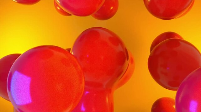 4K Motion Graphics 3D Shapes Background Video | Dynamic Abstract 3D Geometry Animation 4K | Colorful Three-Dimensional Shapes Motion Graphics | Modern 3D Shapes Animated Backdrop Video 4K | Creative