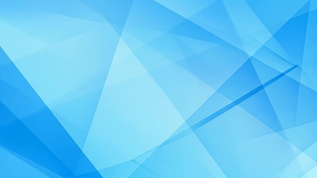 Light blue background with intersecting, translucent planes and geometric shapes