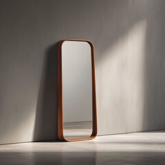 wooden shelves with books