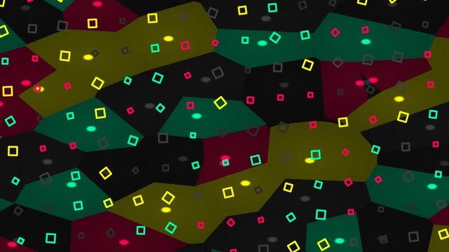 Abstract geometric shapes background pattern